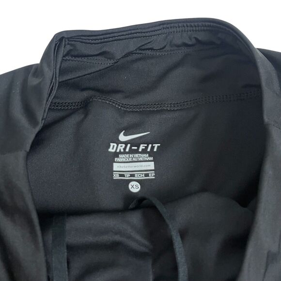 Nike Running Shorts Womens Lined Black White Drawstring Athleisure XS - Picture 5 of 10